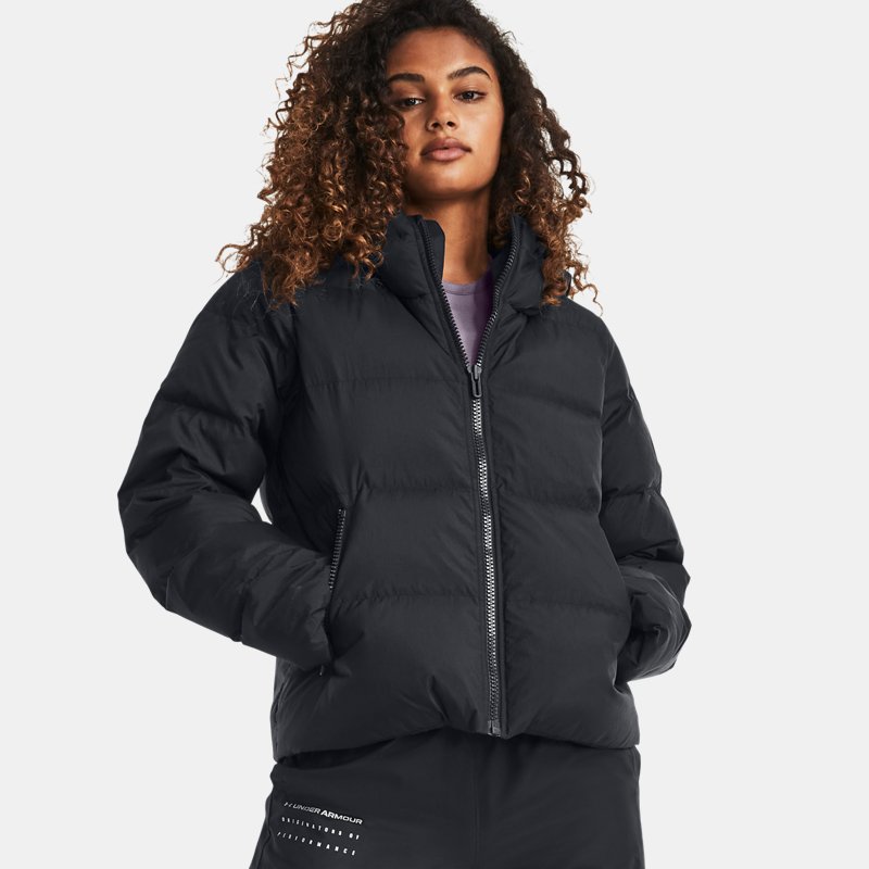 Under Armour Women's ColdGear® Infrared Down Crinkle Jacket Black / Black XS
